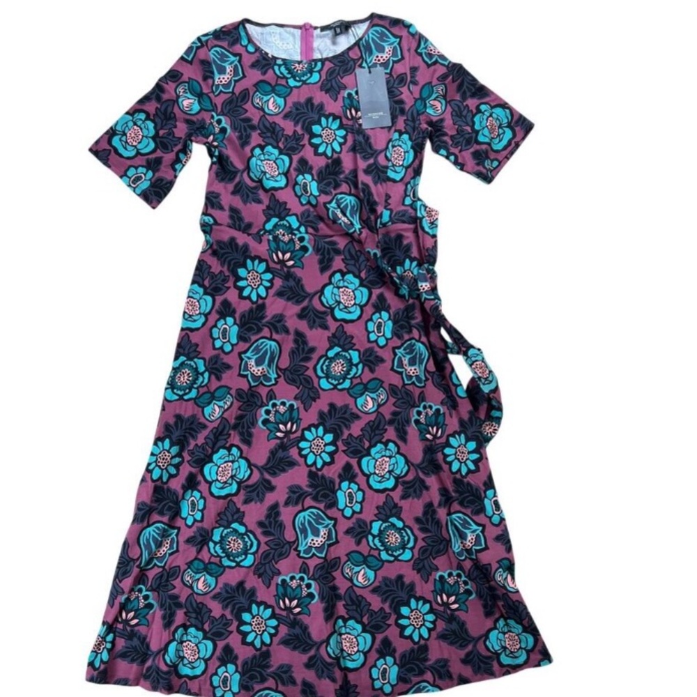 MaxMara midi dress with floral print